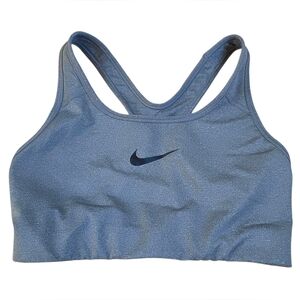 Nike Dri Fit Gray Racerback Sports Bra Size S EUC